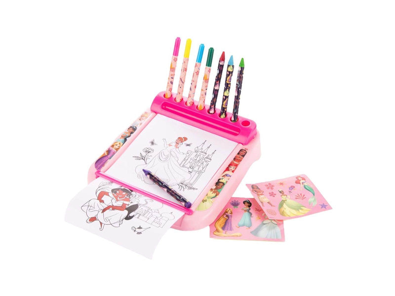 Sambro Disney Princess Drawing Board with Roll Coloring Set 12 pcs.