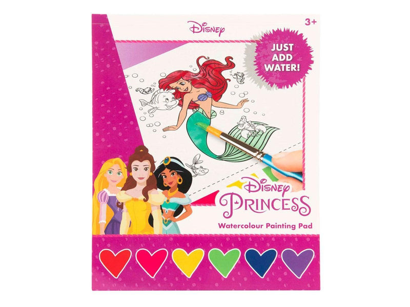 Disney Princess Coloring with Water Coloring Block 27pcs.