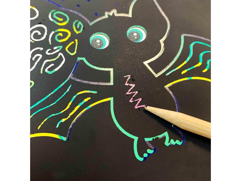 SES Creative Activity Colouring Book - Glow in the Dark 3-in-1