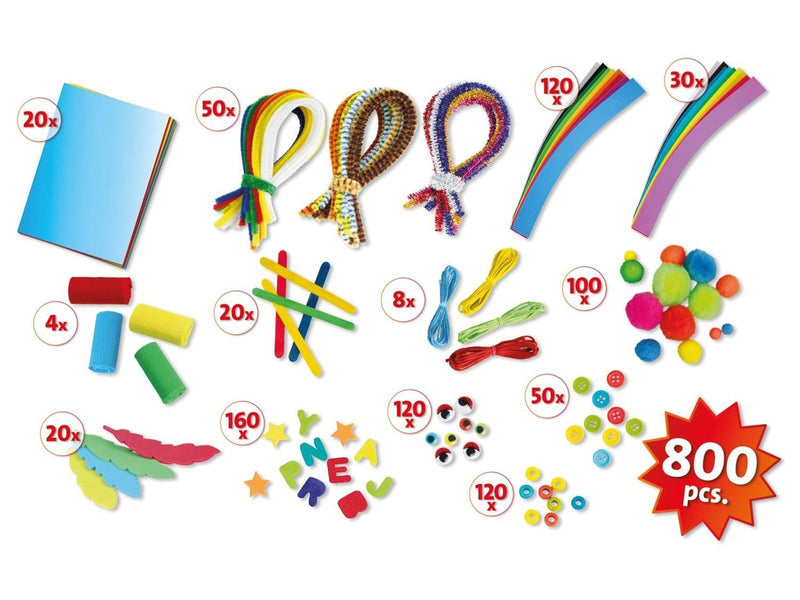 Selecta Play Lena Craft suitcase 800 pieces