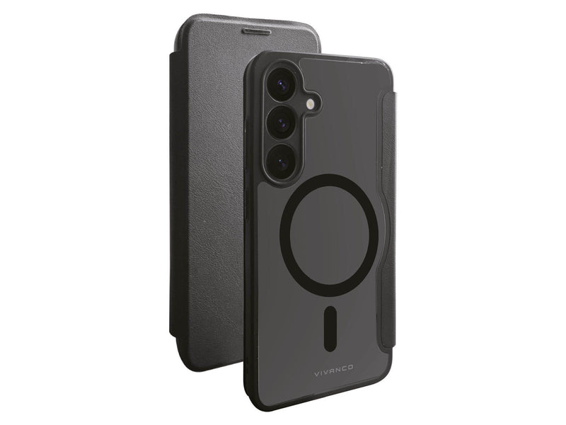 Vivanco Mag Wallet Samsung Galaxy S25+ Black