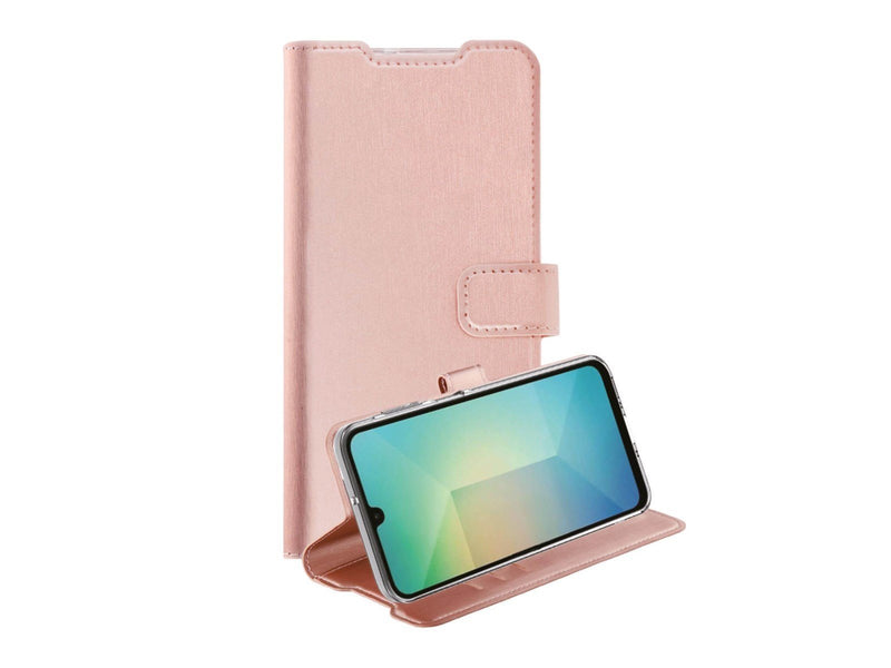 Vivanco Classic Wallet Samsung Galaxy A26 Rose Gold