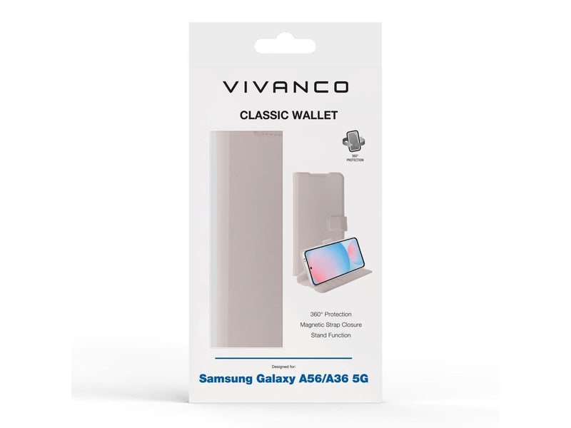 Vivanco Classic Wallet Samsung Galaxy A56/A36 Grey