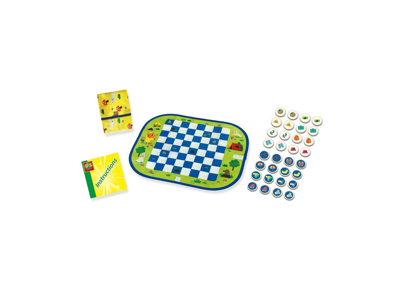 SES Creative Wrap and Go Travel Games 3-in-1