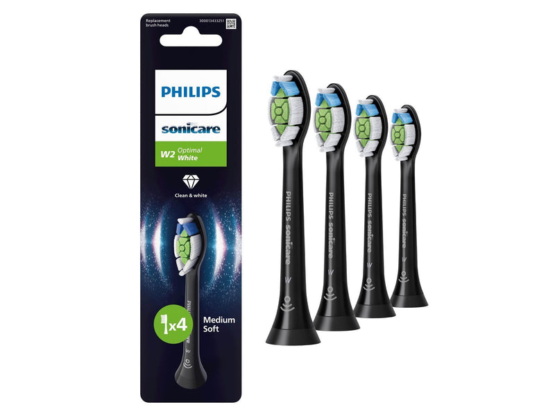 Philips Bürstenköpfe Sonicare Optimal Black - 4 pcs