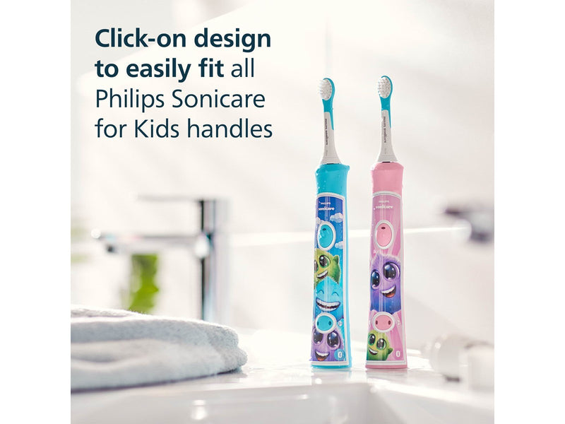 Philips Bürstenköpfe Sonicare For Kids - White - 4 pcs