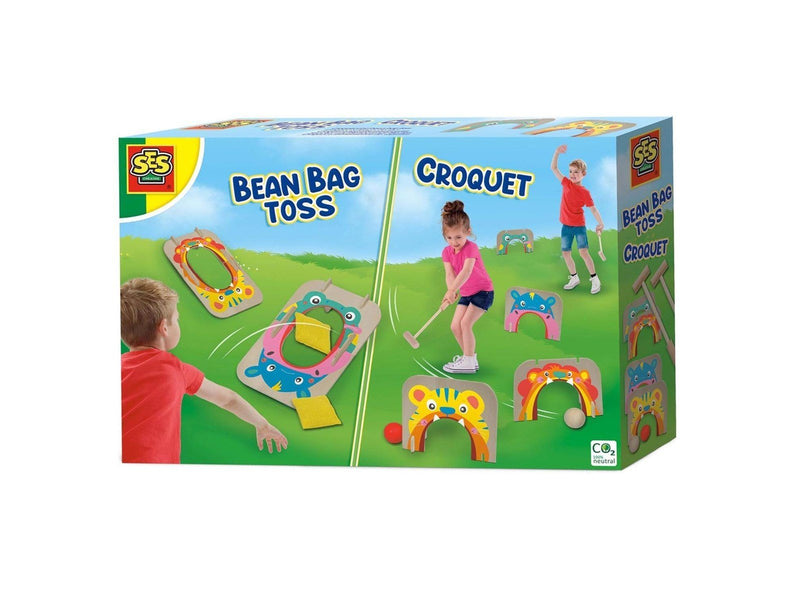 Croquet and Bean Bag Throwing