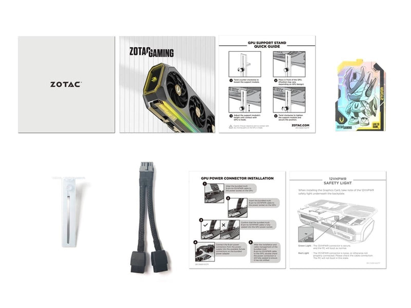 ZOTAC GeForce RTX 5070 Ti Solid Core OC White - 16GB GDDR7 RAM - Grafikkarte
