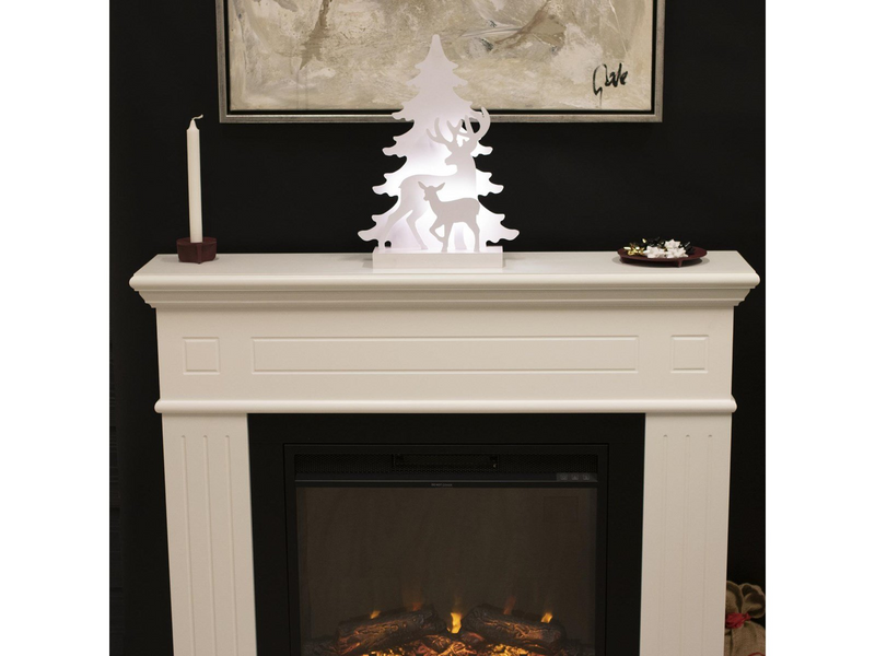 NORDIC WINTER Christmas silhouette 3D LED - reindeer