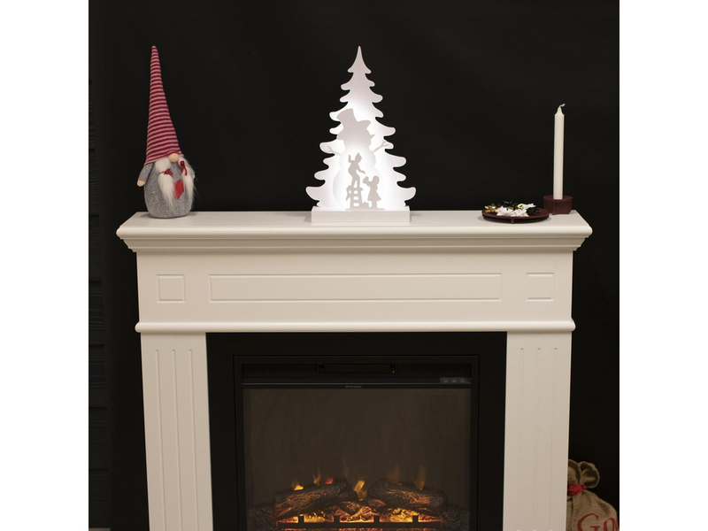 NORDIC WINTER Christmas silhouette 3D LED - Snowman