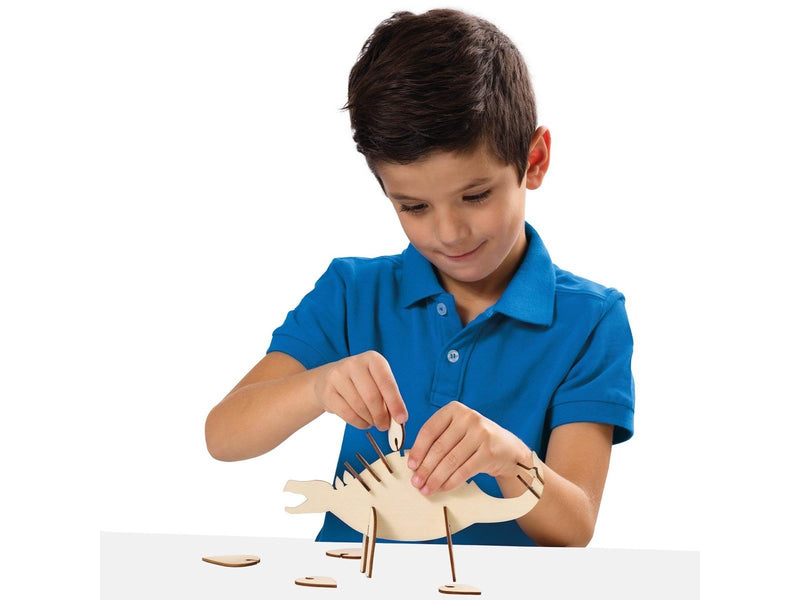 SES Creative Wooden Dino Glow in the Dark