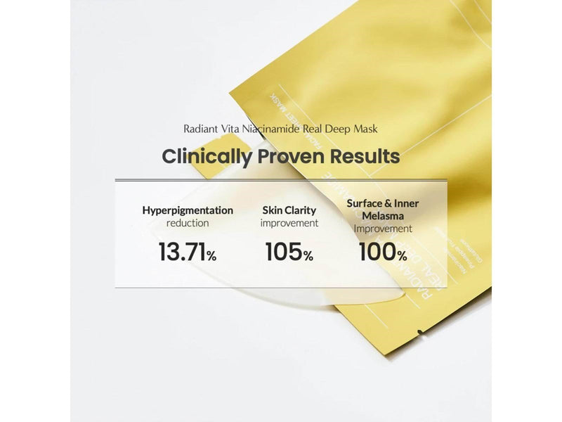 BIODANCE Radiant Vita Niacinamide Real Deep Mask 1 pcs