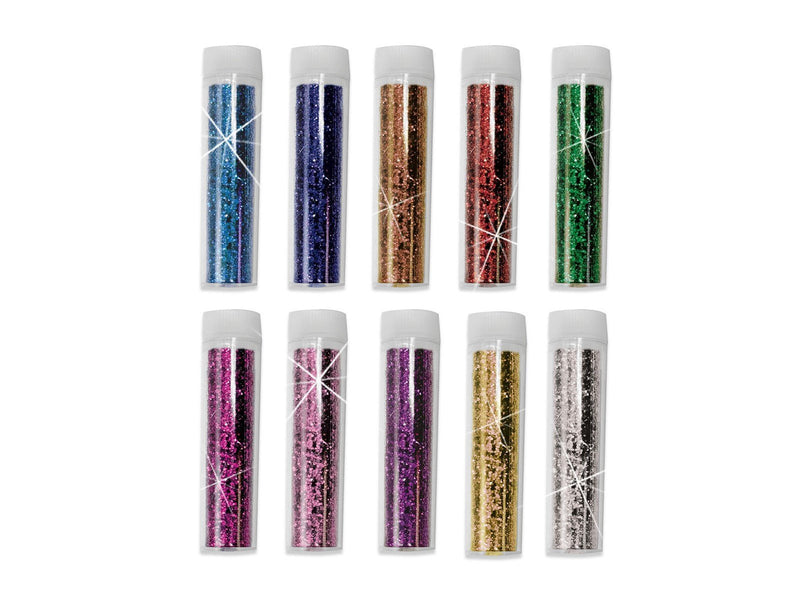 SES Creative Biodegradable Glitter - 10 Colours of Glitter