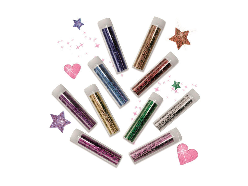 SES Creative Biodegradable Glitter - 10 Colours of Glitter