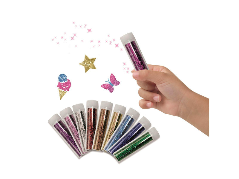 SES Creative Biodegradable Glitter - 10 Colours of Glitter