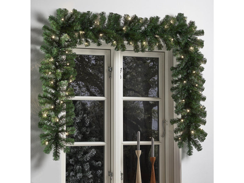NORDIC WINTER Artificial Fir Garland Mix - 240 cm