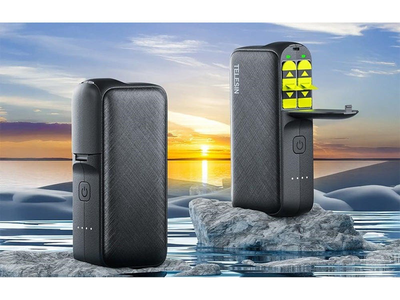 TELESIN S0-PB-01-TGP Powerbank (Akku) - schwarz - 10000 mAh