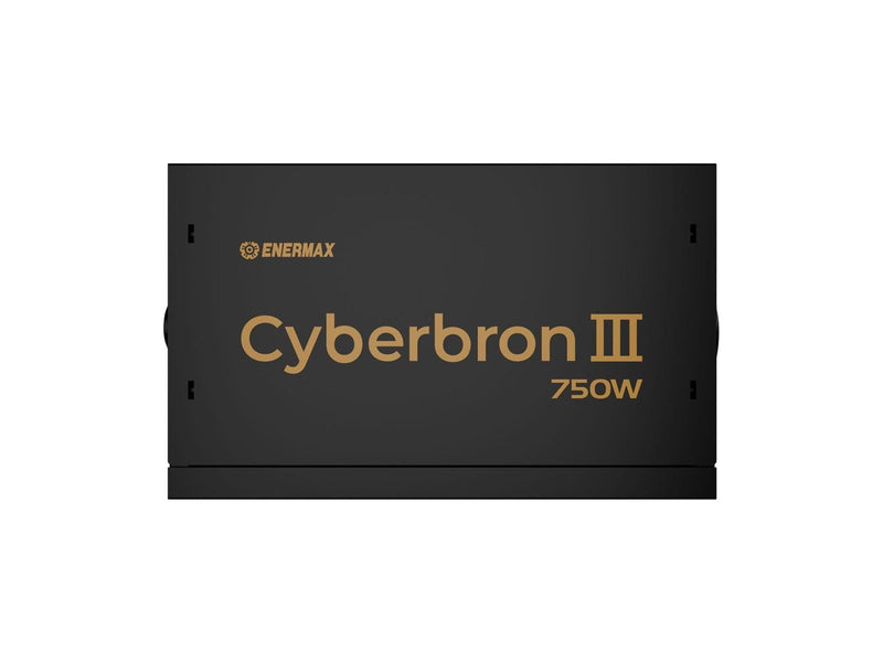 Enermax Cyberbron III Power supply - 750 Watt - 120 mm - ATX 3.1 - 80 Plus Bronze certified Netzteile - 750 Watt - 120 mm - ATX