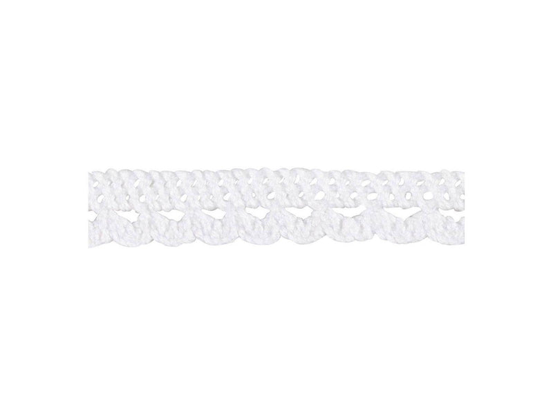 Creativ Company - Lace Ribbon White 10m