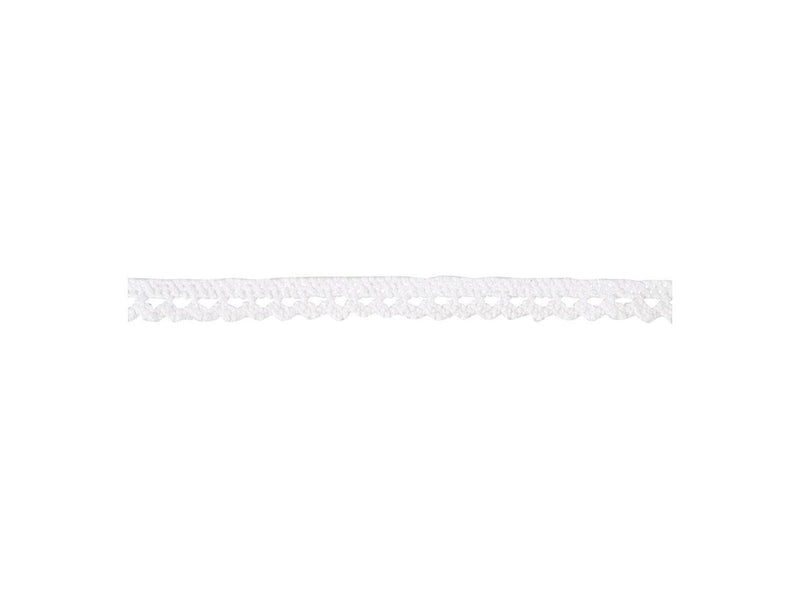 Creativ Company - Lace Ribbon White 10m