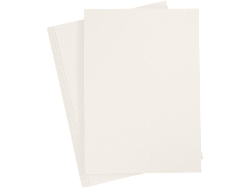 Creativ Company - Cardboard Off-white A4 220g 10 pcs.