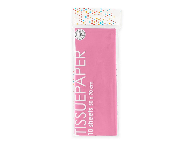 Globos - Tissue Paper 10 Sheets Hard Pink 50x70cm
