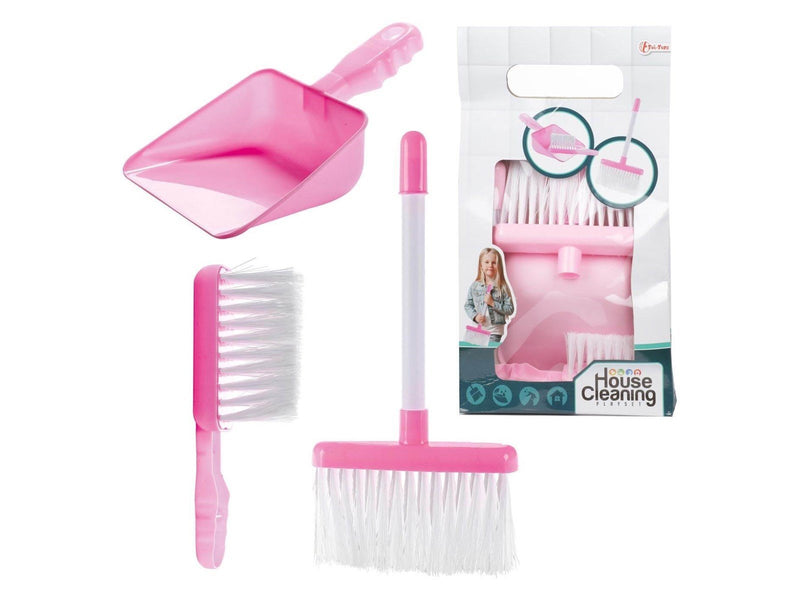 Toi-Toys - Cleaning set Broom with Dustpan and Brush
