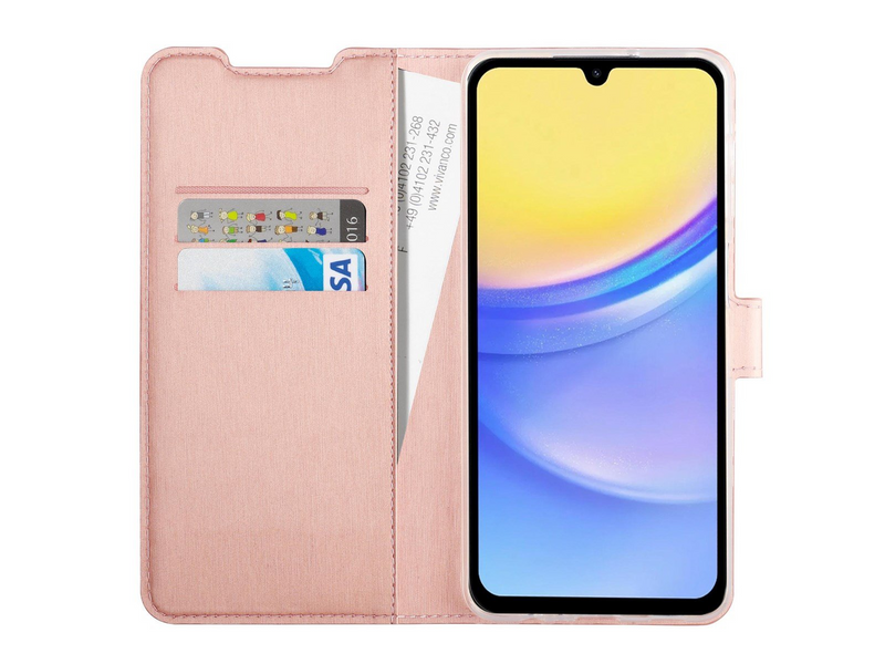 Vivanco Classic Wallet Galaxy A16 5G Rose Gold