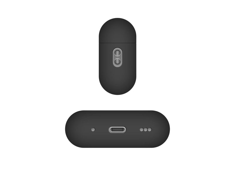 FIXED Silky Silicone case for Apple AirPods Pro 2 Black