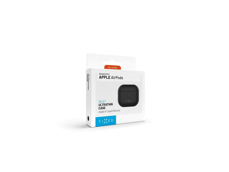 FIXED Silky Silicone case for Apple AirPods Pro 2 Black