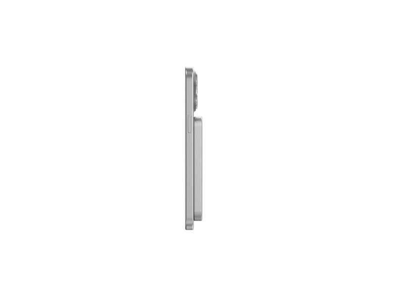 LINQ Magnetic Wireless Power Bank 15W/5.000mAh Silver Powerbank (Akku) - silber - 5000 mAh