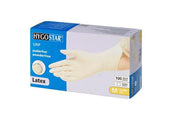 HYGOSTAR Latexhandschuhe GRIP Größe M 100 Stück