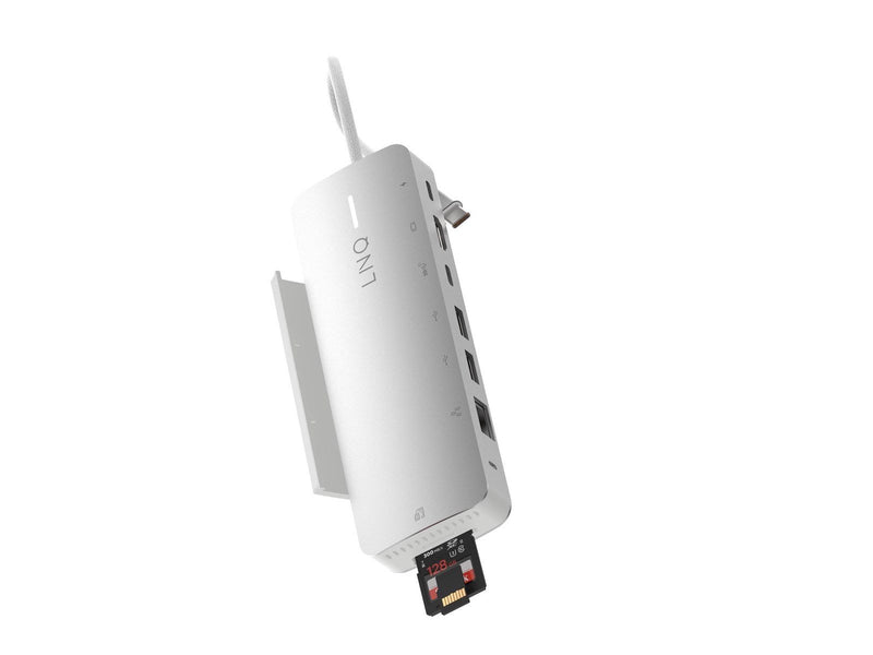 LINQ 9in1 PRO SSD 140W USB-C Multiport Hub Space Grey USB-Hubs