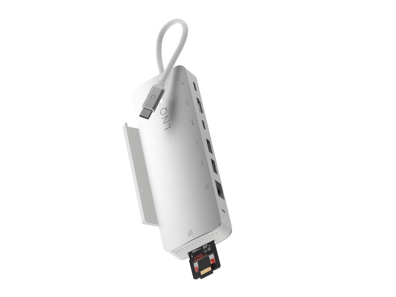 LINQ 9in1 PRO SSD 140W USB-C Multiport Hub Space Grey USB-Hubs