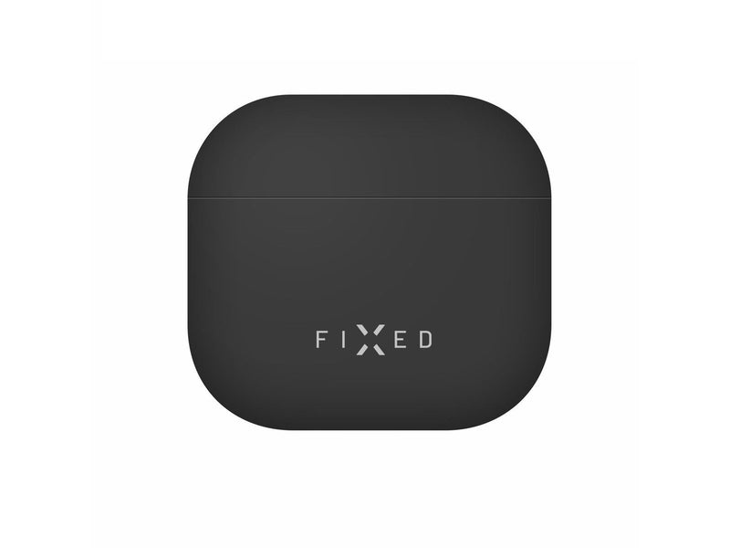 FIXED Silky Silicone case for Apple AirPods 4/4 ANC Black