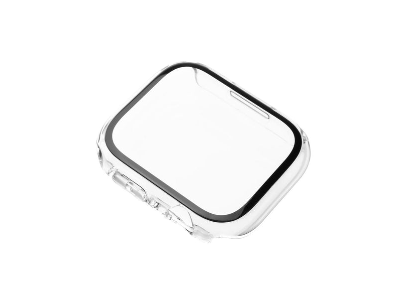 FIXED PURE Case w. Glass for Apple Watch 10 46 mm Clear