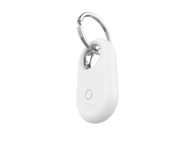 FIXED Silky Galaxy SmartTag2 Keychain Case White