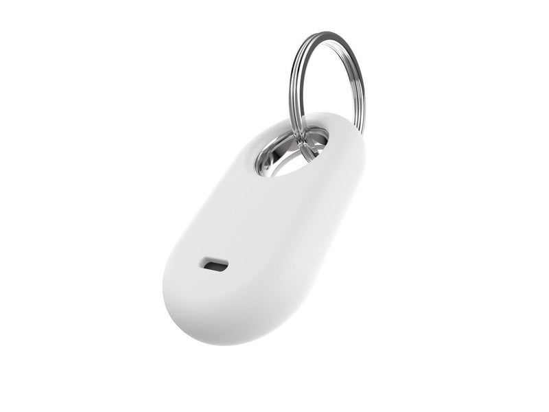 FIXED Silky Galaxy SmartTag2 Keychain Case White