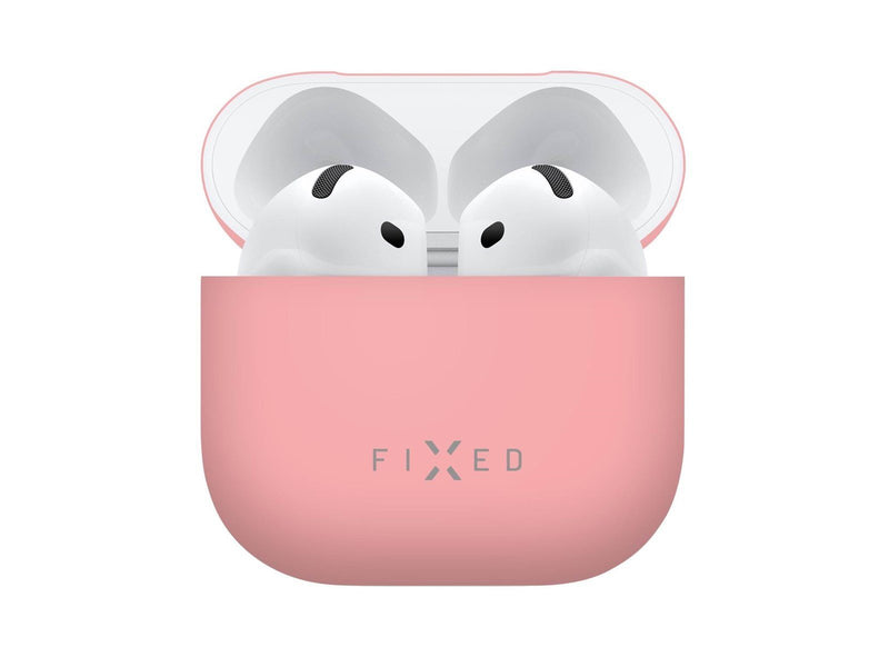 FIXED Silky Silicone case for Apple AirPods 4/4 ANC Pink