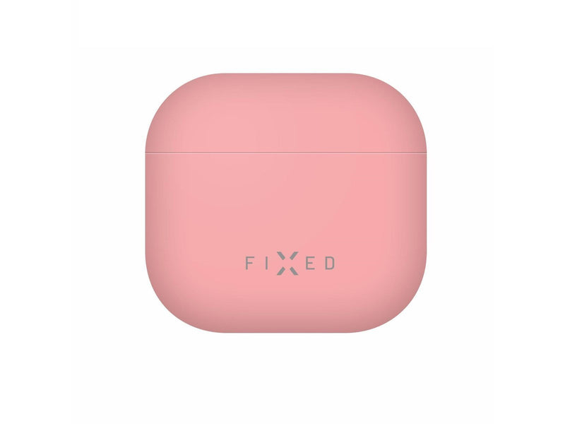 FIXED Silky Silicone case for Apple AirPods 4/4 ANC Pink