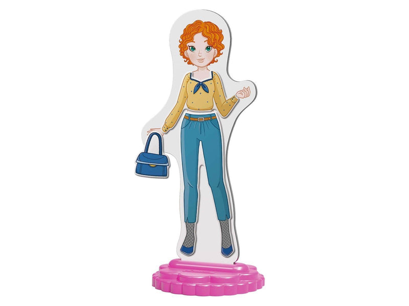 Quercetti - Magnetic Fashion Dress-up Doll 29pcs.