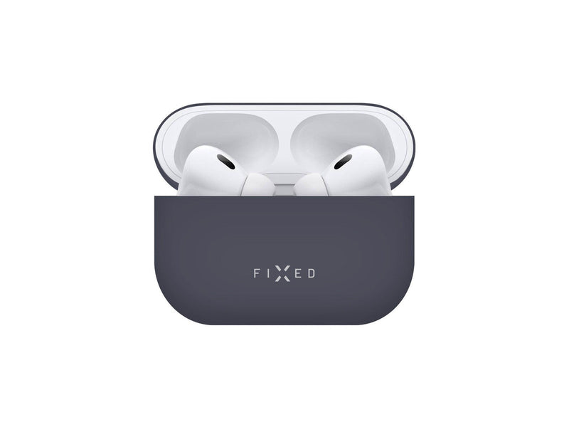 FIXED Silky Silicone case for Apple AirPods Pro 2 Blue