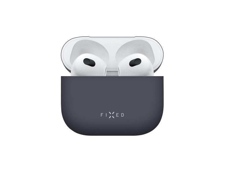 FIXED Silky Silicone case for Apple Airpods 3 Blue