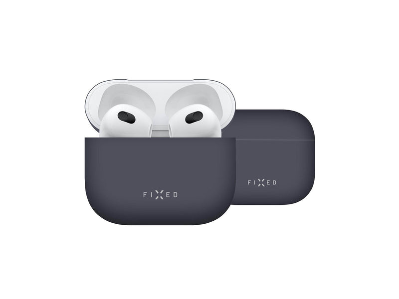 FIXED Silky Silicone case for Apple Airpods 3 Blue
