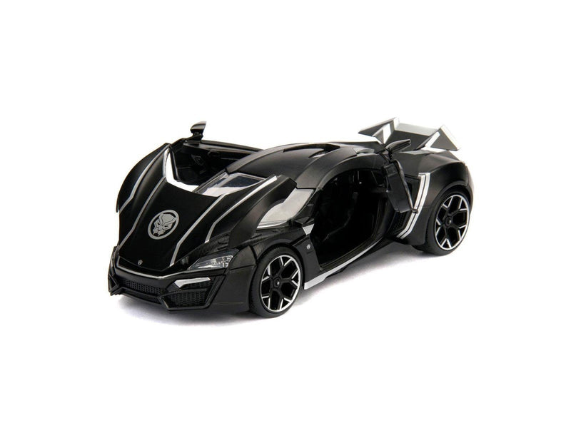 Jada Toys - Die-Cast Avengers Black Panther with Car 1:24