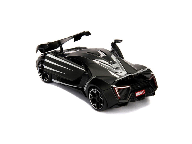 Jada Toys - Die-Cast Avengers Black Panther with Car 1:24