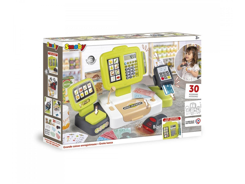 Smoby Cash Register with Accessories 30 pcs.