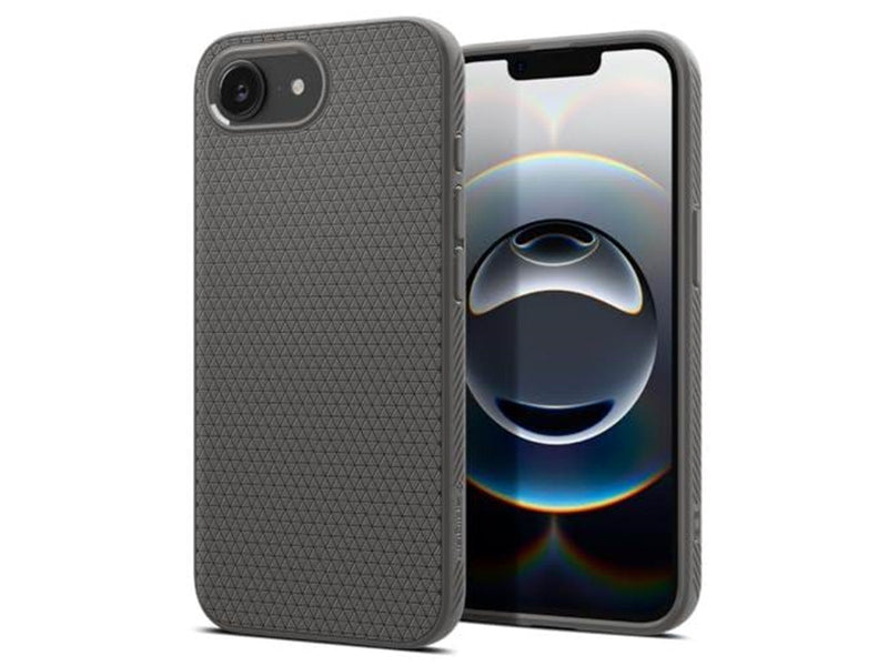 Spigen Liquid Air marble gray - iPhone 16e
