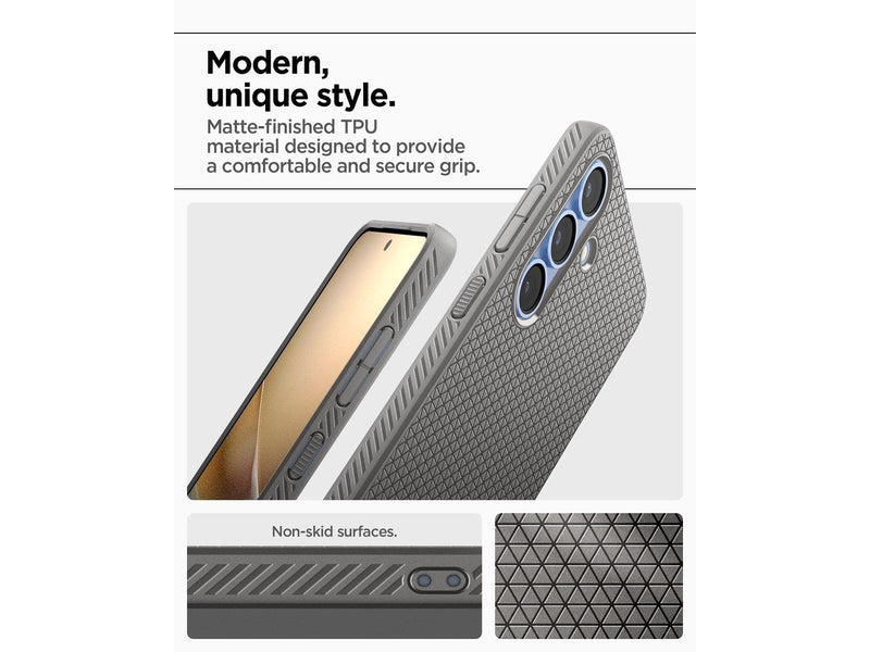 Spigen Liquid Air marble gray - Samsung Galaxy S25