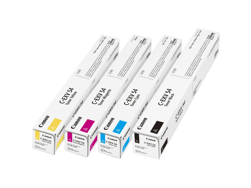Canon Original Toner C-EXV54 4er-Set schwarz, cyan, magenta, gelb (OP1394C002)